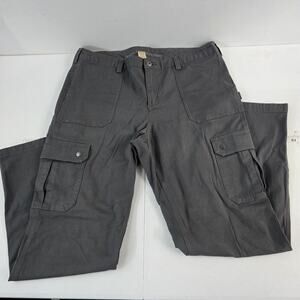 Women's Gray Cargo Pants